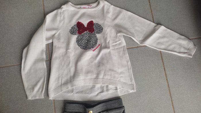 Ensemble pull et pantalon Minnie T.5-6 A - photo numéro 4
