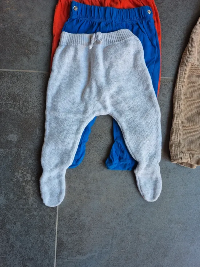 Lot de pantalons bébé 3 mois - photo numéro 11