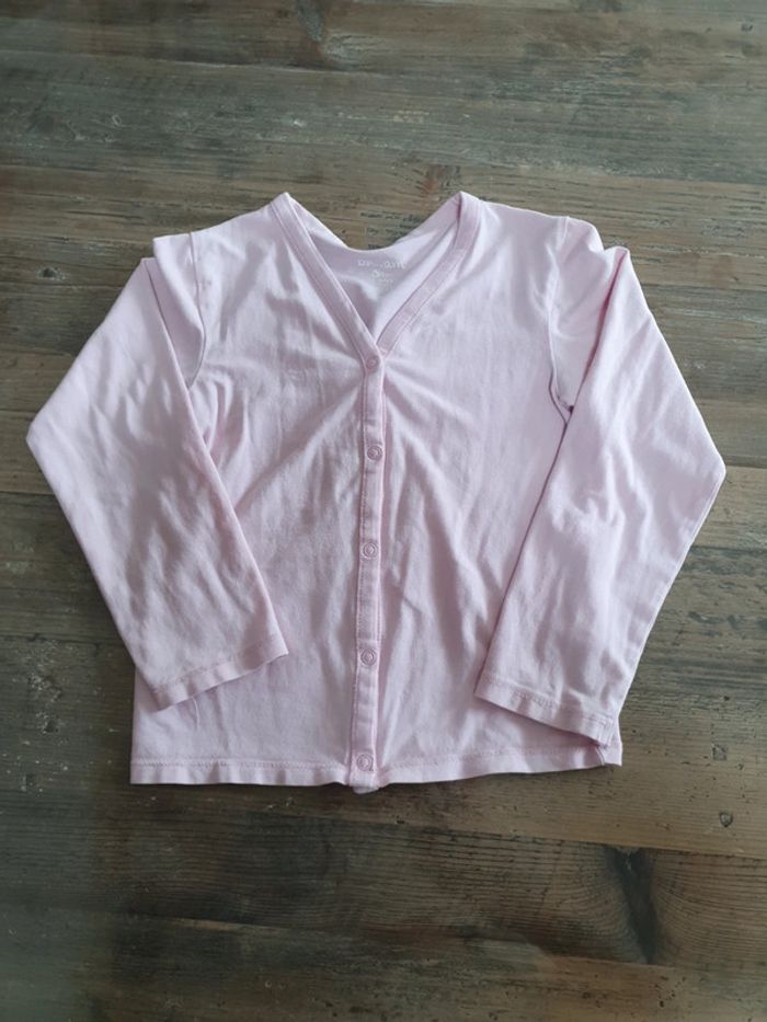 Gilet rose léger dpam