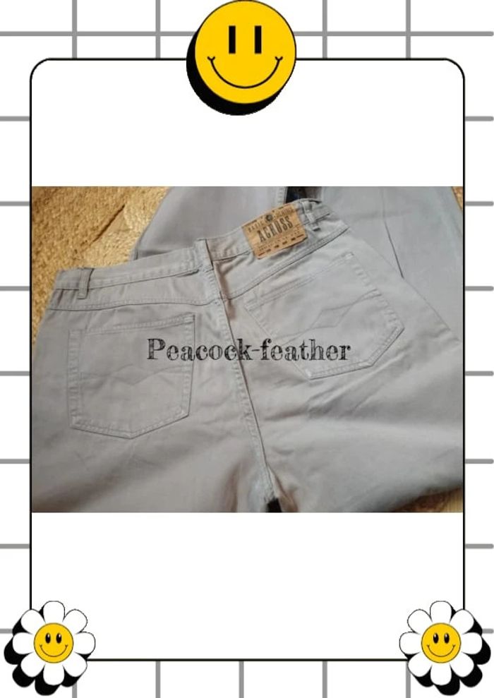 Pantalon gris clair 46 homme acros - photo numéro 4