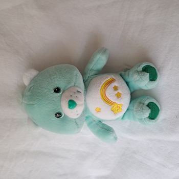 Peluche doudou bisounours Grostaquin Care Bears Jemini 2004 Hauteur 20 cm