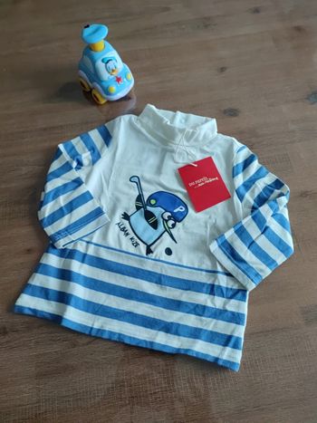 Tee-shirt col roulé DPAM