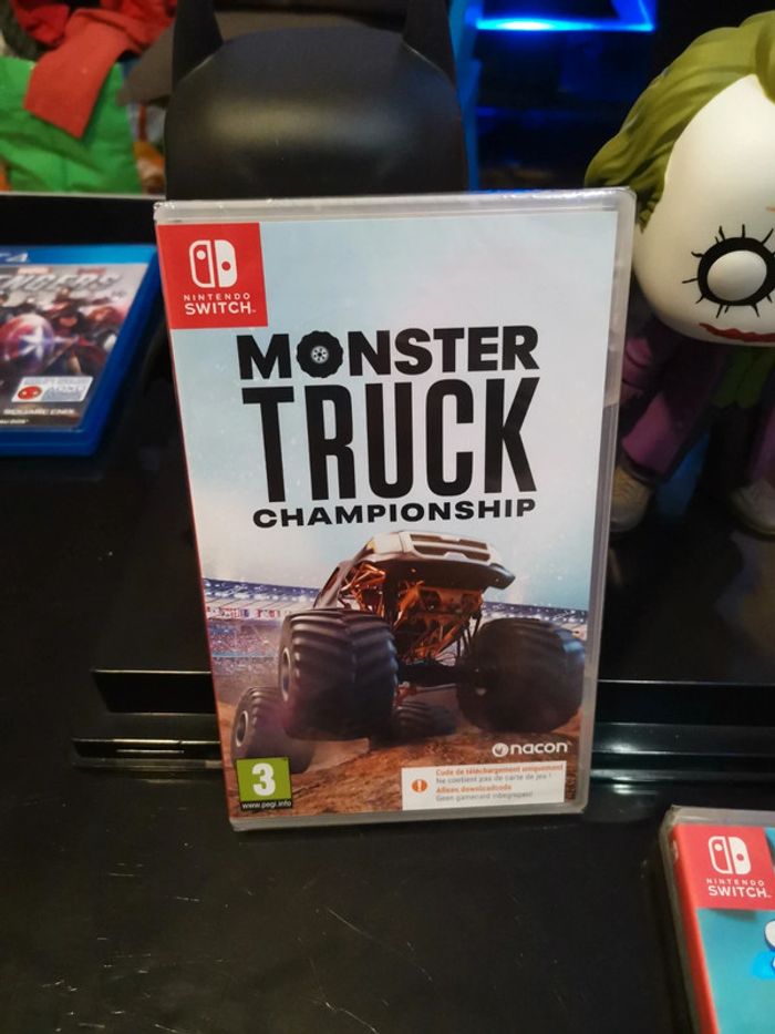 Jeu switch monster truck championship  neuf sous blister