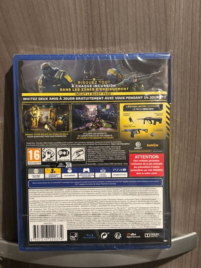 Jeu ps4 rainbow six extraction - photo numéro 2