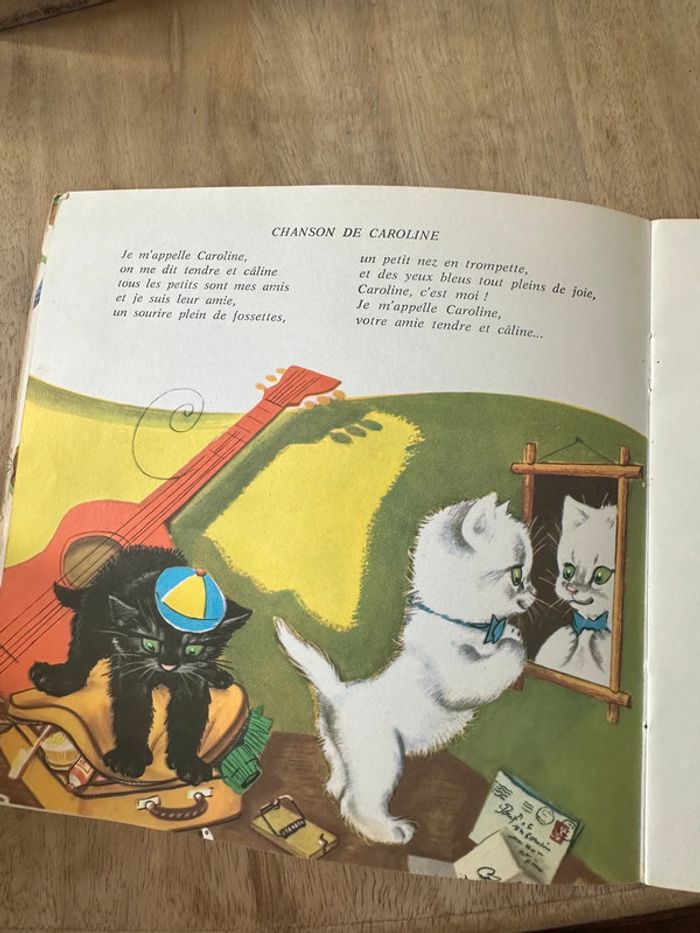 Livre ancien album Une Fête Chez Caroline Pierre Probst Le petit ménestrel (sans le disque) - photo numéro 6