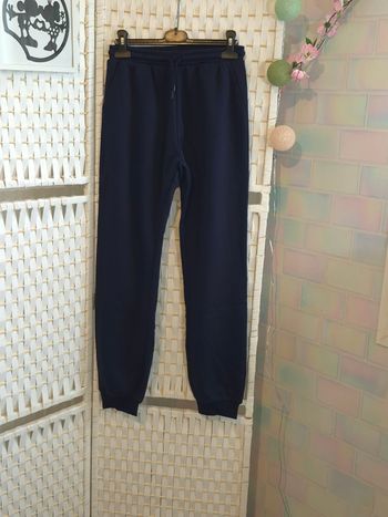Joli pantalon de jogging bleu marine LH fille 14 ans (162 cm)