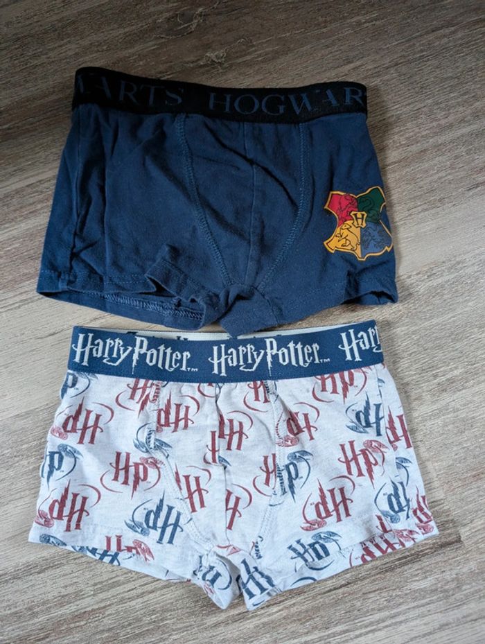 Lot 2 boxers harry potter 4/5 ans