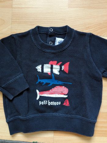 Sweat petit bateau