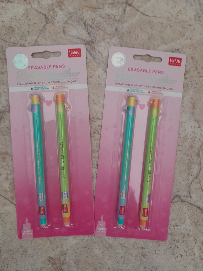 Lot packs stylo legami saint valentin