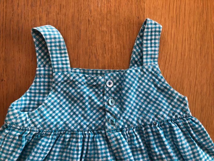 Robe été vichy à bretelles Lili Gaufrette 3 ans - photo numéro 4