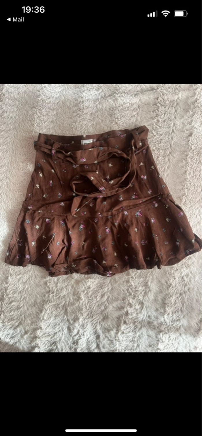 Jupe short Marron Pimkie