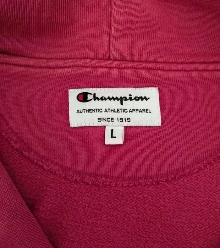 Sweat zippé à capuche - Champion - taille L - photo numéro 5