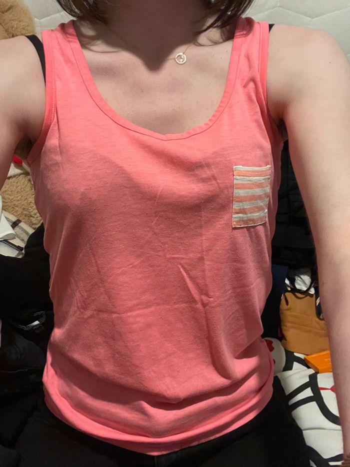 débardeur rose