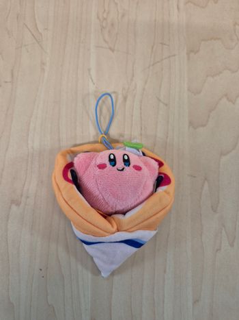 Mascotte Kirby crêpe : Myrtilles
