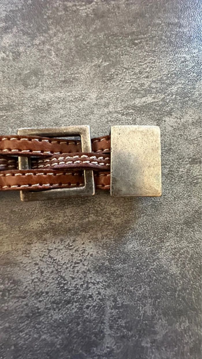 Bracelet cuir aimanté - photo numéro 3