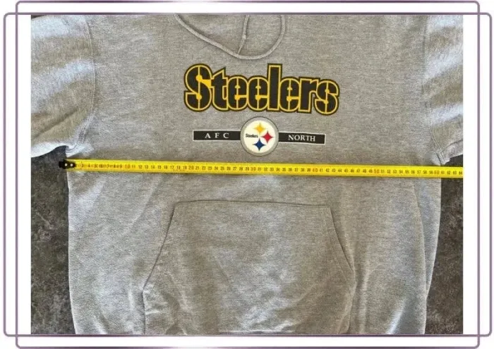 Sweat capuche homme Steelers NFL XL - Men hoodie - Felpa cappuccio uomo - Kapuzenpullover Herren - photo numéro 7