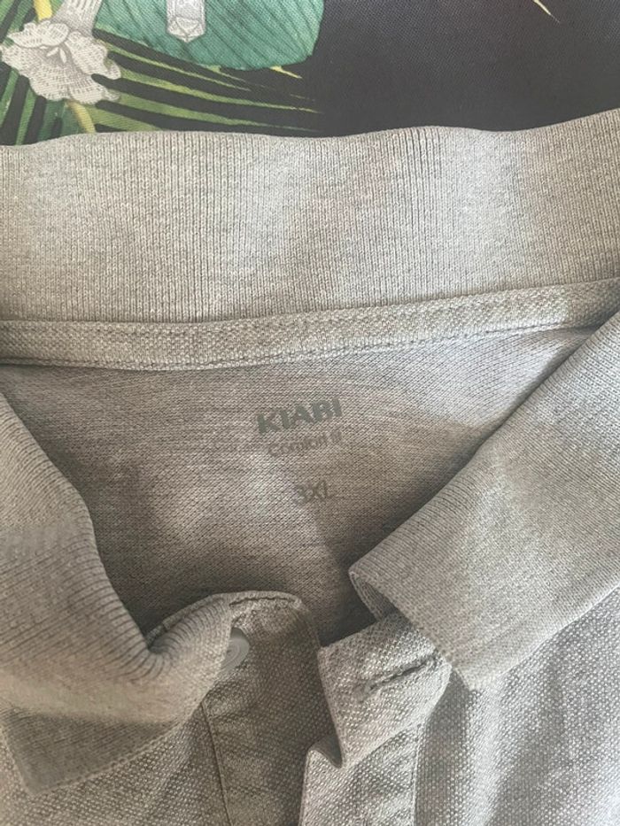 Lot polo homme grande taille gris - photo numéro 8