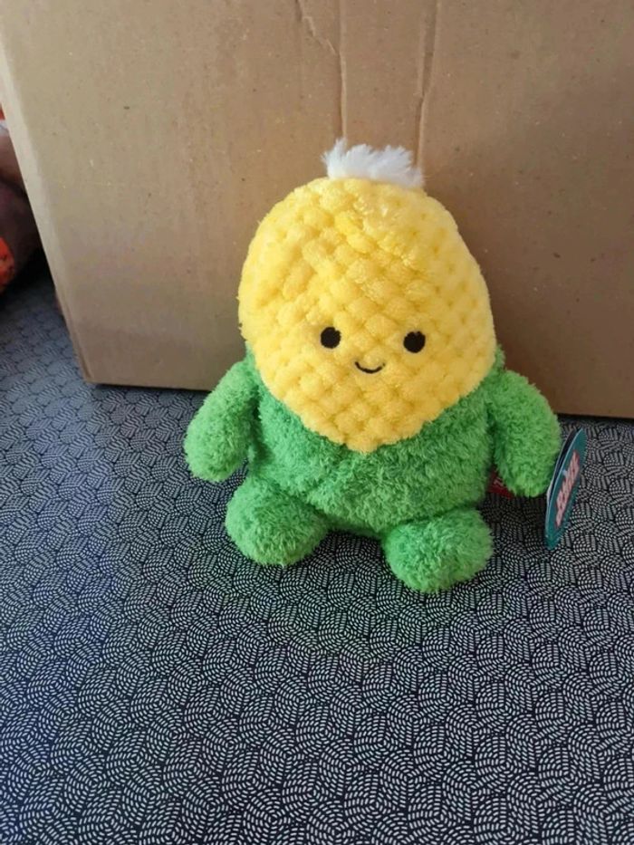 Peluche colby le maïs