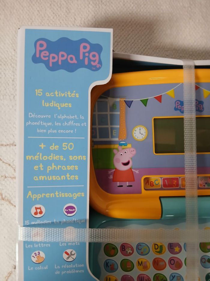 Mon ordinateur éducatif vtech neuf peppa pig - photo numéro 8