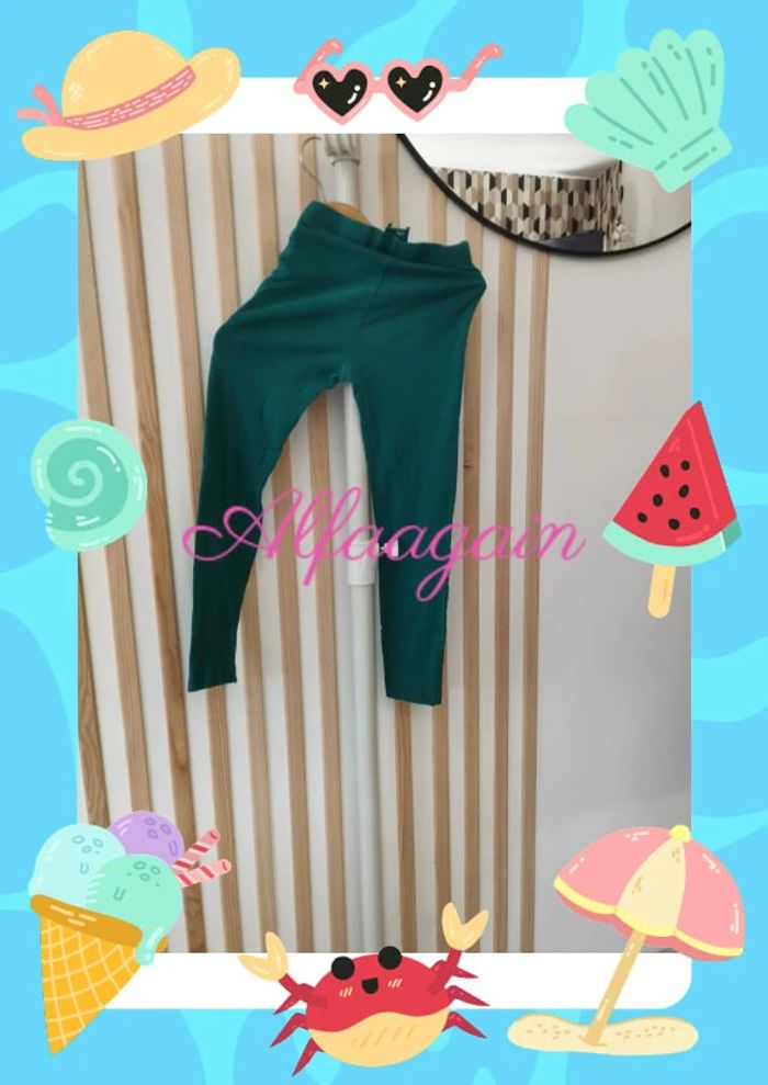 Lot leggings vert et rose Kiabi 8ans - photo numéro 10
