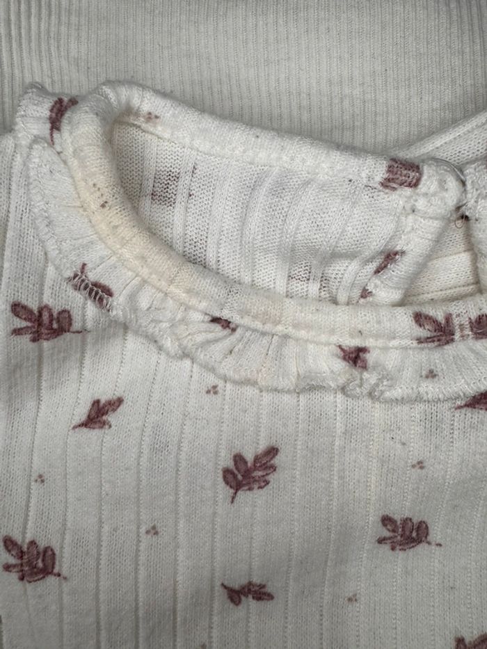 🌷Lot de 8 hauts manches longues fin taille 6 mois🌷 - photo numéro 7