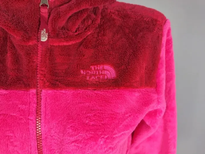 Veste polaire The North Face fille XL – Rose & bordeaux – à capuche (613) - photo numéro 4