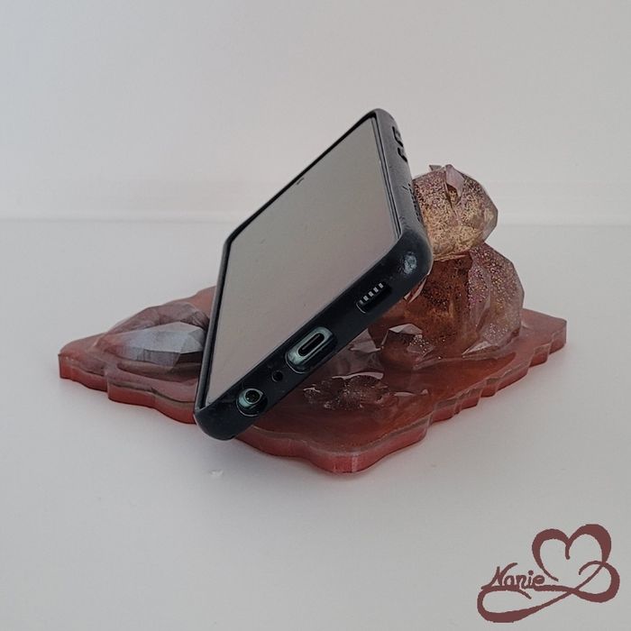 Support de téléphone Nounours Saumon Fumé - photo numéro 3