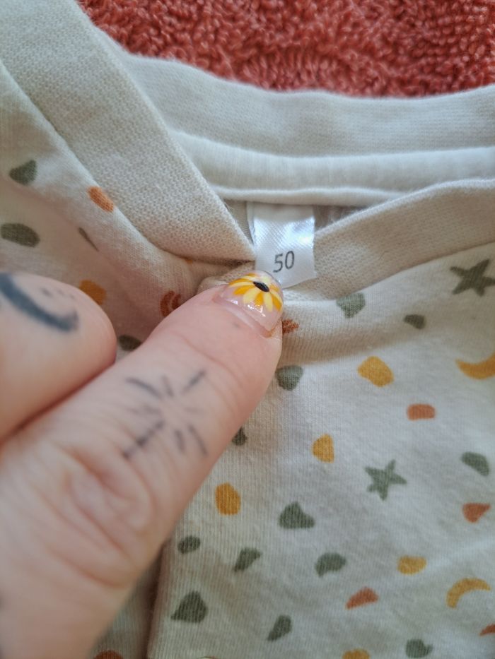 Pyjamas coton étoiles et lunes - photo numéro 3