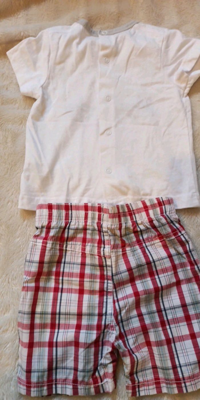 Ensemble Sucre d'orge t-shirt et short - photo numéro 4