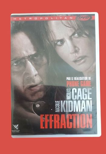 DVD Effraction (Nicolas Cage)