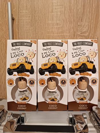 Lot 3 désodorisants d'ambiance voiture