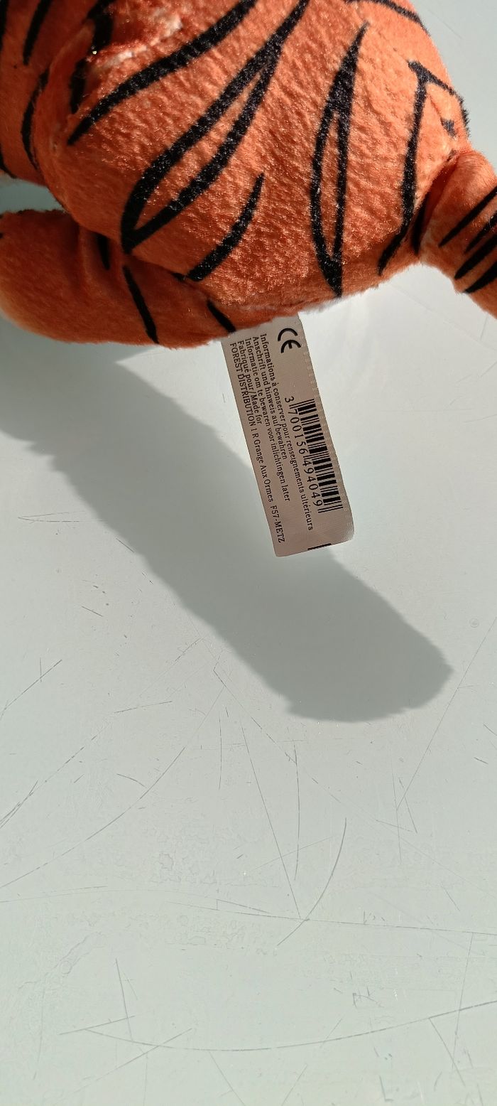 Peluche tigre - photo numéro 4