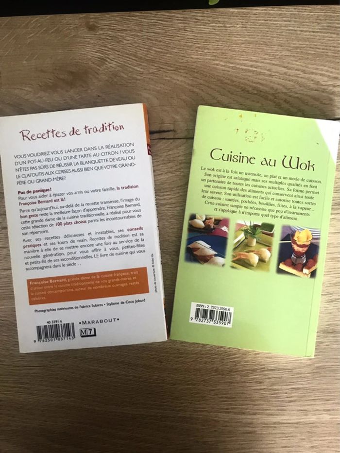 Lot de livres de cuisine - photo numéro 2