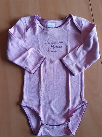 Body fille 18 mois