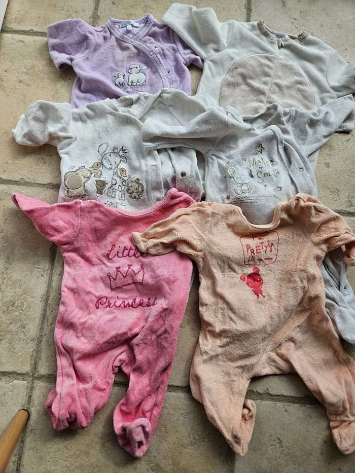 Lot 6 pyjamas bébé hiver - photo numéro 3