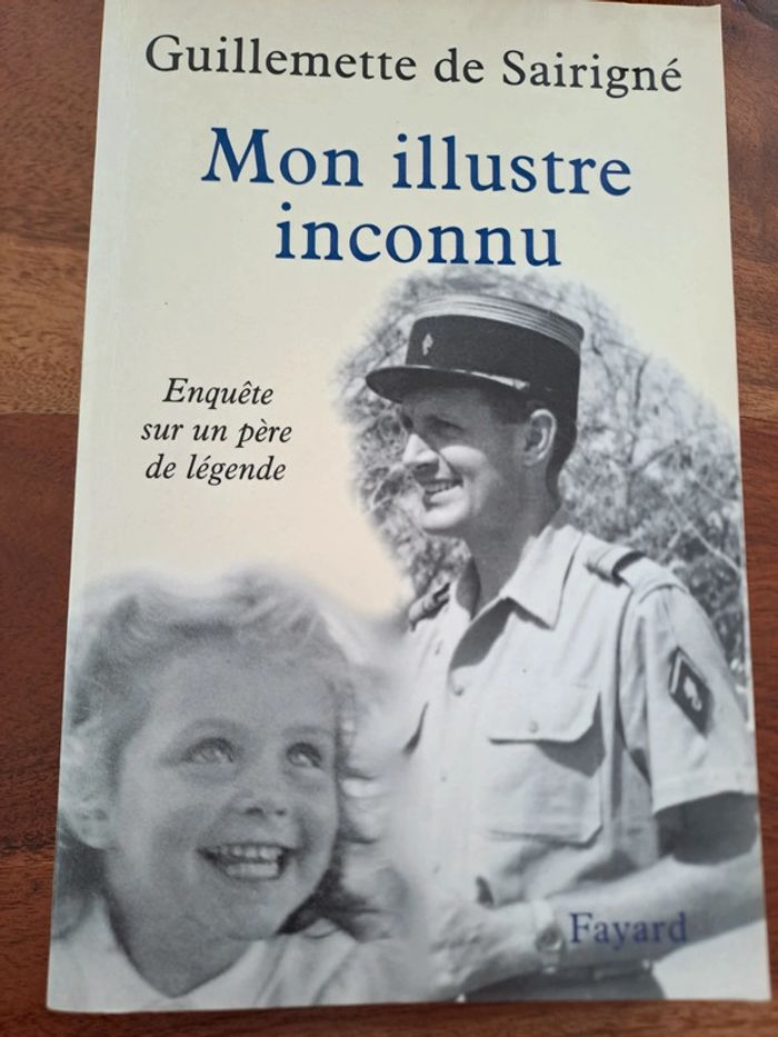 Livre Mon Illustre Inconnu, Guillemette de Sairigné