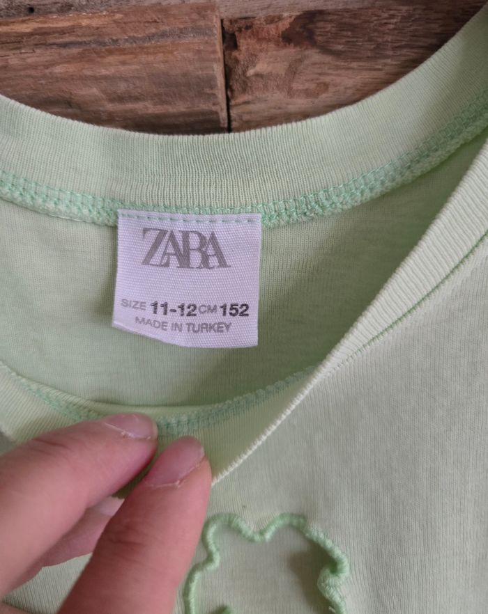 Tee-shirt MC 11-12 ans fille zara neuf - photo numéro 7