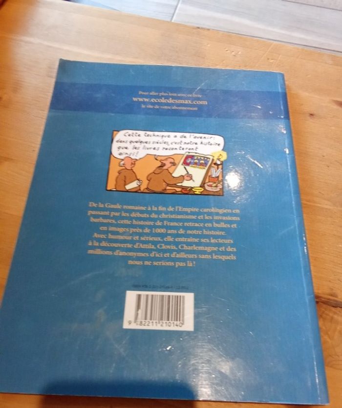livre pour enfant "l'histoire de France en BD" - photo numéro 2