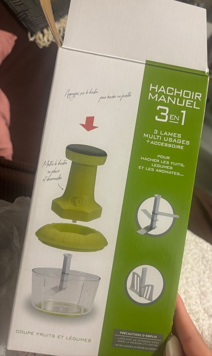 Hachoir manuel – pratique, rapide et sans électricité ! - photo numéro 3