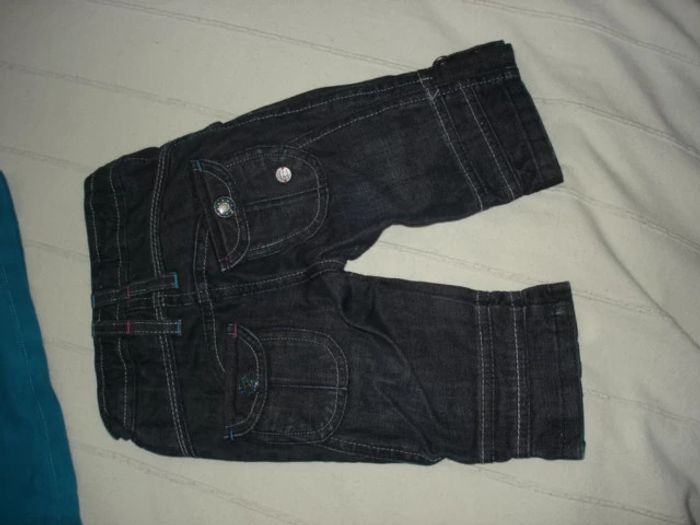 Ensemble tee shirt et jean Segent Major 24 mois - photo numéro 4