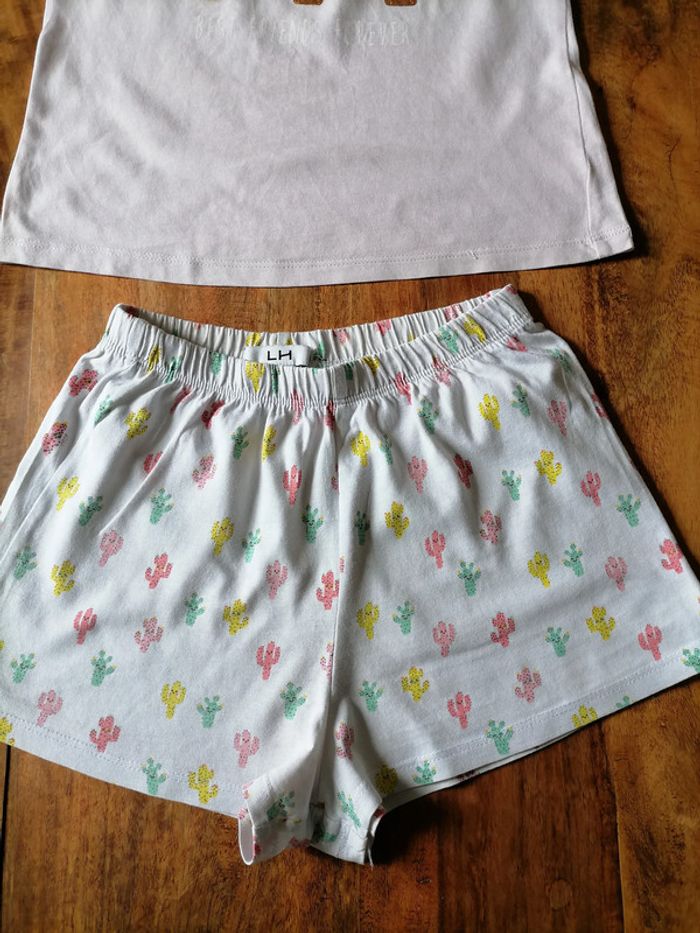 Pyjama 2 pièces été fille - photo numéro 3