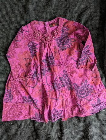 Robe Catimini manches longues - 3 ans