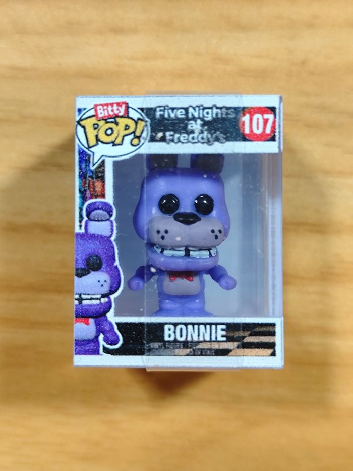 LOT EXCEPTIONNEL 9 Figurines Bitty Pop! Five Nights At Freddy's - Avec Gold Nightmare Freddy CHASE ! - photo numéro 3