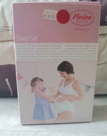 [NEUF] Ceinture de grossesse Anita BabyBelt noire – Taille S