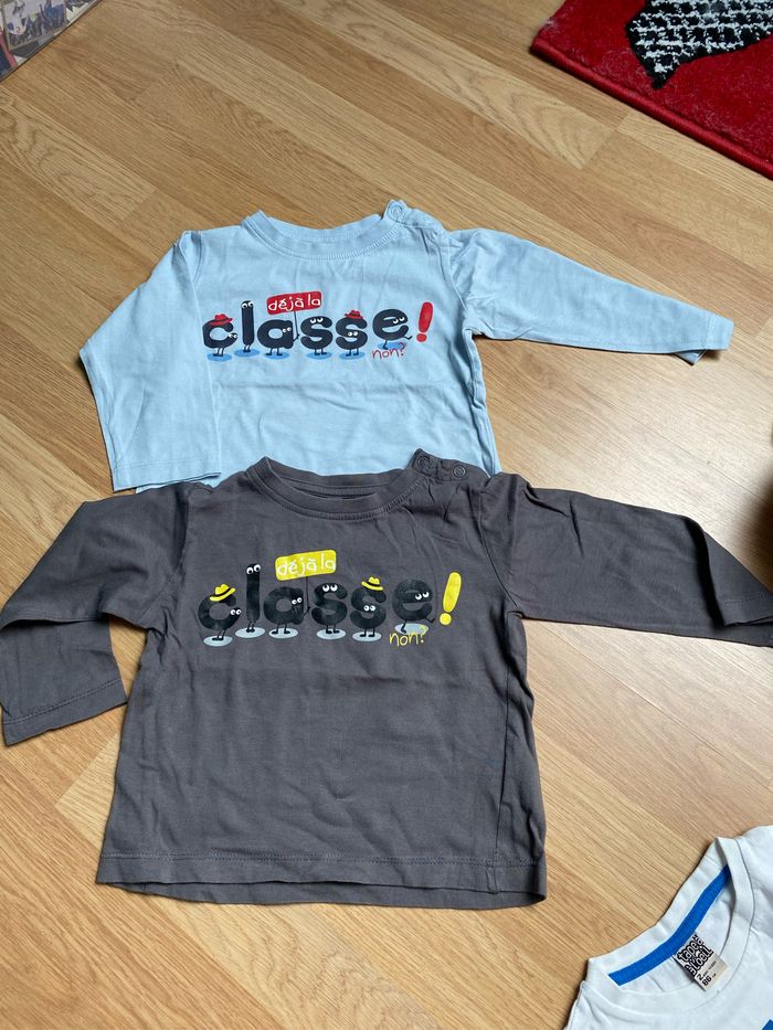 Lot de 2 tee shirt 24 mois