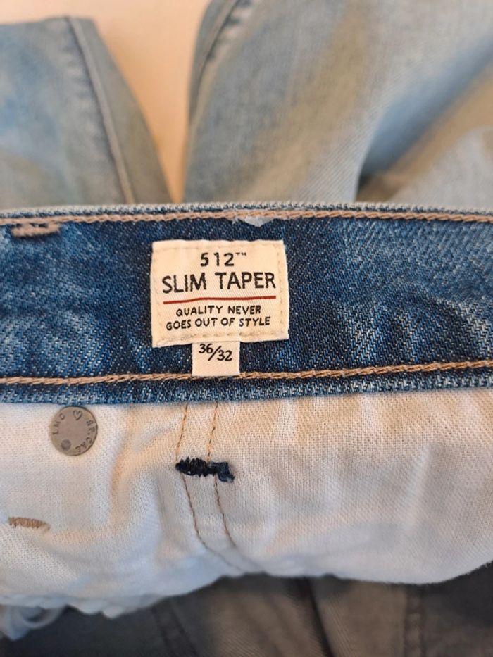 Jeans Levi's 512 slim taper 36x32 - photo numéro 5