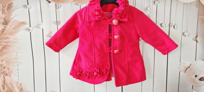Manteau fuchsia fille 🌺 3-6 mois - photo numéro 2