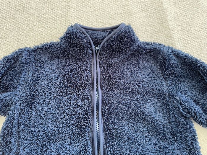 Veste zippée bleu marine garçon Tex 2-3 ans - photo numéro 2