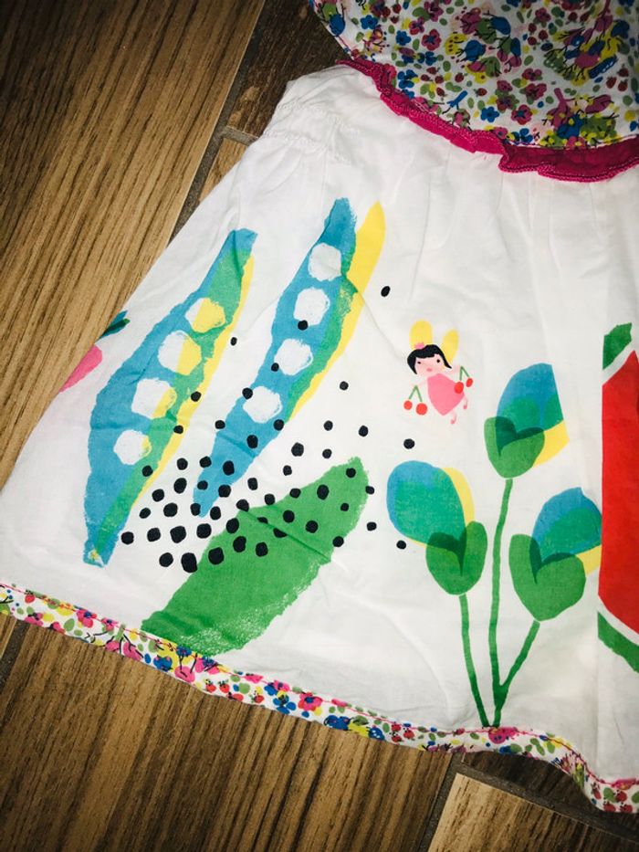 Adorable robe catimini superbe motif - photo numéro 3