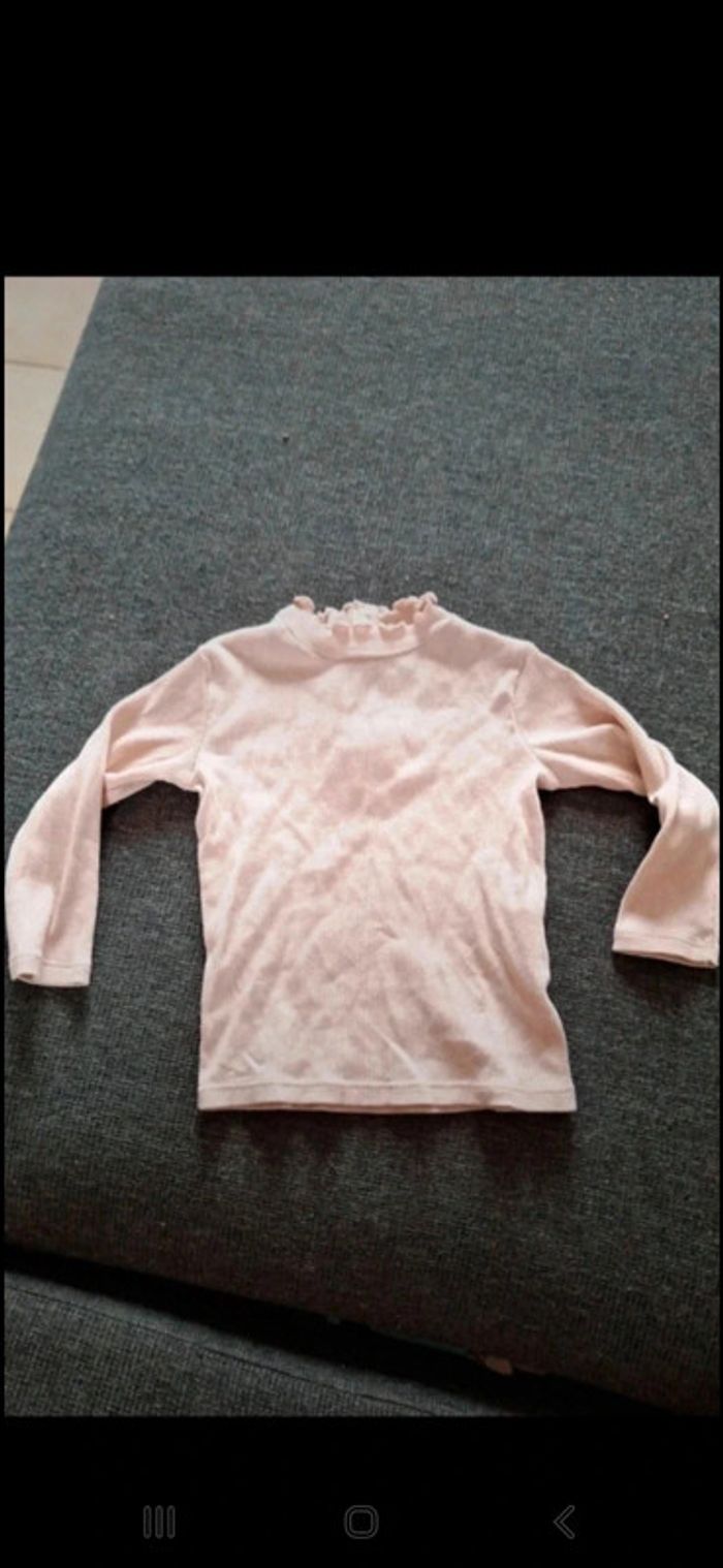 T-shirt sous pull Kiabi 12mois 74cm đź‘»